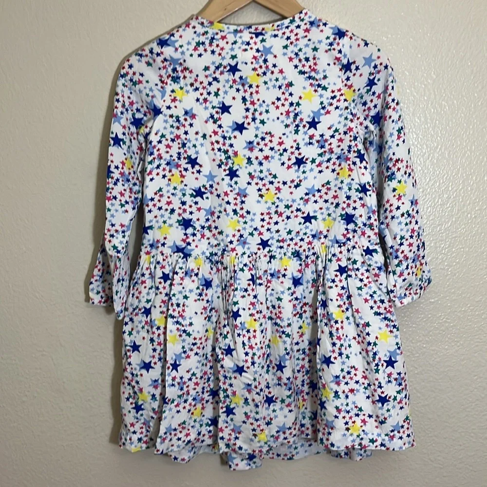 Gap Stars Multicolor Forth of July Long Sleeve Dress